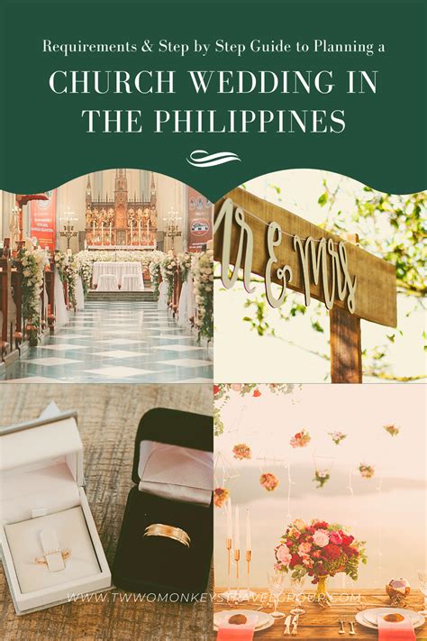 Requirements And Guide To Planning A Church Wedding In The Philippines