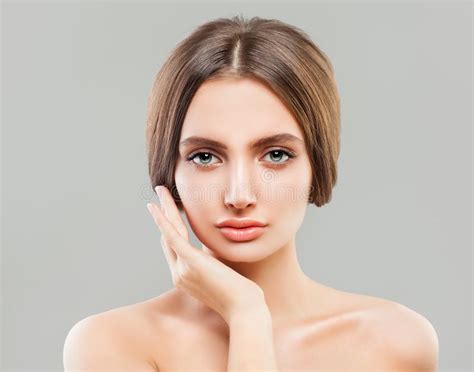 Spa Girl Healthy Skin And Cute Face Stock Image Image Of Model Face