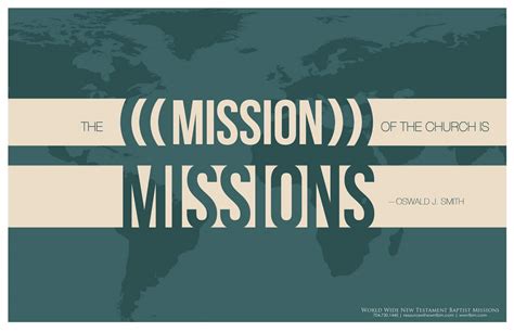 The Mission Of The Church Poster Help My Missions Conference