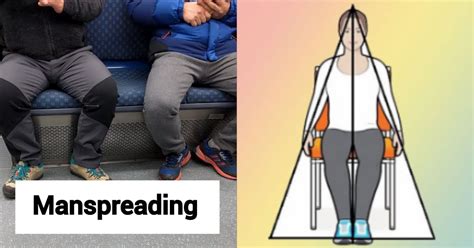 Man Scientifically Mansplains Why Dudes Can T Stop Manspreading