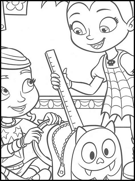 Free Printable Vampirina Coloring Pages Everfreecoloring The Best Porn Website