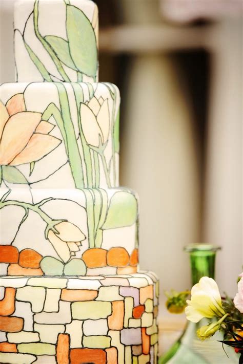 Art Nouveau Cake Art Nouveau Wedding Inspiration