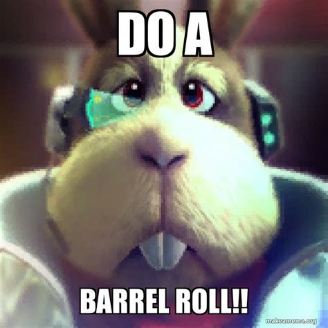 Do A Barrel Roll Make A Meme