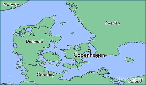 Copenhagen World Map