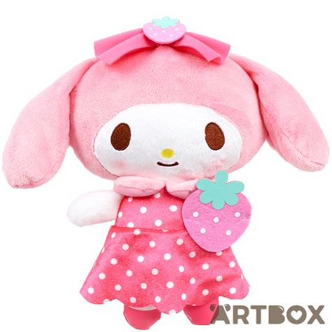 Buy Sanrio My Melody Strawberry News Dress Medium Plush At Artbox