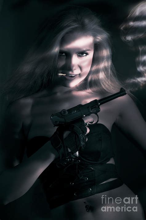 sexy woman assassin photograph by jorgo photography wall art gallery