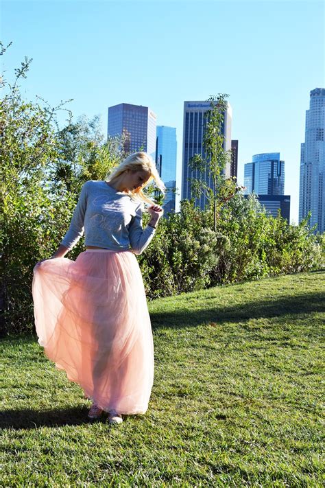 How To Style A Tulle Skirt Without Looking Like A Ballerina German Blondy
