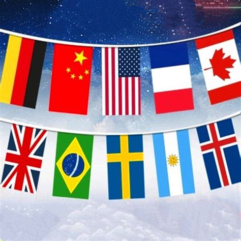 Different Flags Around The World