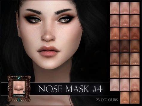 The Sims Resource Nose Mask 04 By Remussirion • Sims 4 Downloads The