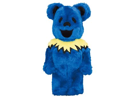bearbrick x grateful dead dancing bear costume ver 400 blue us