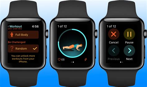 According to apple, there are 12 different workouts: 5 Best Exercise Apps for Apple Watch to Download Today