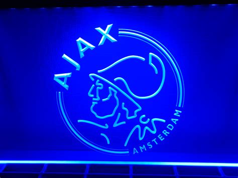 The most awarded wireless security system in europe. AJAX 3D CLUB LOGO LED VERLICHTING DISPLAY | Americanshop
