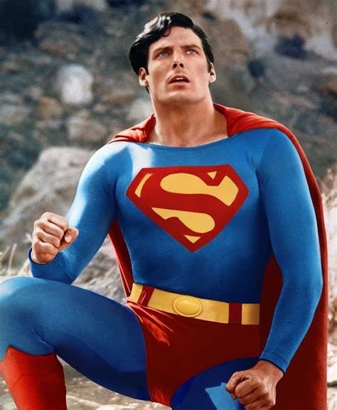 Christopher Reeve As Superman Dc Comics Superman Superman Cosplay