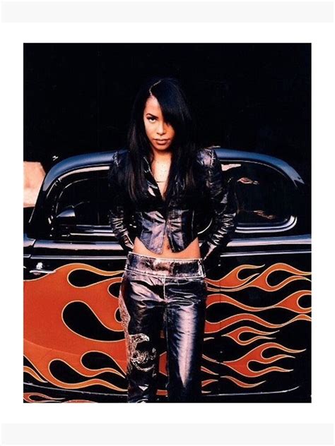 Aaliyah Poster For Sale By Publiciteez Redbubble