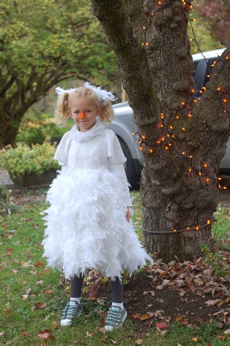 Homemade Swan Costume For My Middle Girl At Simply Natural Mom Com