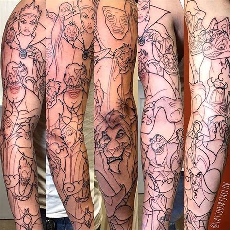 Upper Arm Disney Tattoo Ideas For Women Viraltattoo