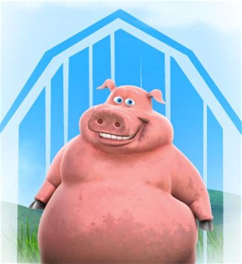 Pig From Back At The Barnyard Cartoon