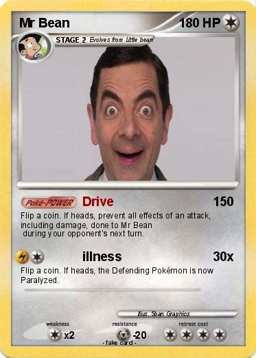 Pokémon Mr Bean 548 548 Drive My Pokemon Card