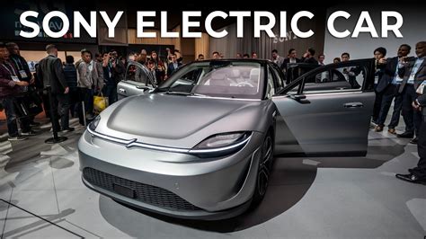 Ces 2020 Sony Electric Car Vision S Youtube