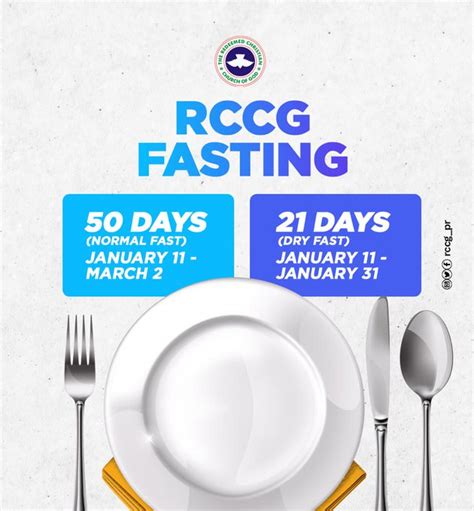 Rccg 2022 50 Days Fasting And Prayer Points Guide Pdf
