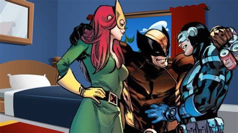 Marvels New Progressive X Men Cyclops Wolverine And Jean Gray Take