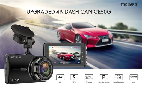 Toguard Dash Cam 4k Ultra Hd Dash Camera With Gps And Wifi
