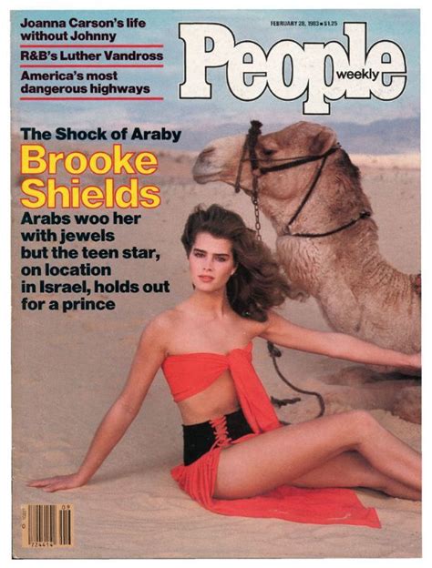Brooke Shields Photographed By Mary Ellen Mark On The Set Of Sahara