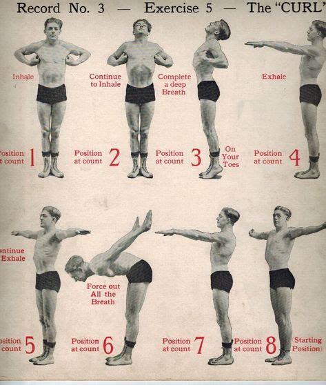 The Famous Daily Dozen Exercises Exercise Art Of Manliness Fitness