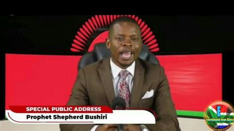 watch fugitive prophet shepherd bushiri address his nation from malawi youtube