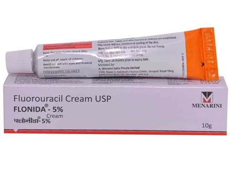 Fluorouracil Cream Usp 10 Gms In 1 Tube As Prescribed At Rs 215piece