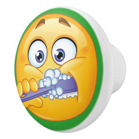 Big Smile Brushing Teeth Drawer Knob Srf