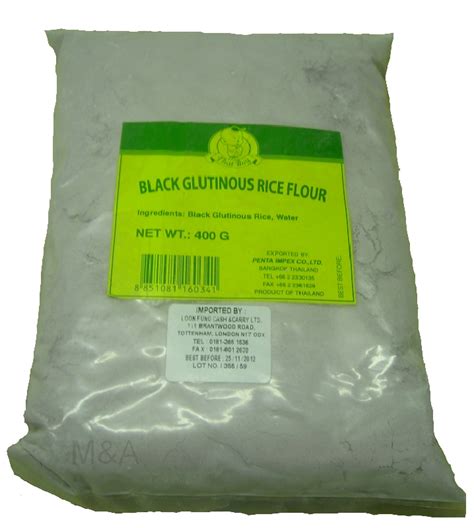 Sticky rice (glutinous rice) is a type of rice that is grown in certain southeastern asian countries. Buy Black Glutinous Rice Flour Online and in London, UK