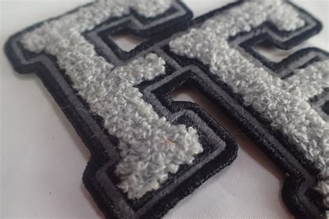 100 Towel Sew Chenille Custom Embroidered Patches