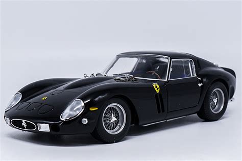 118 Kyosho Ferrari 250 Gto 250gto Black Diecast Car Model