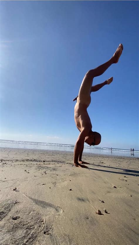 First Time Doing Handstands Naked In Public It Was So Liberating Nudes Nakedadventures Nude