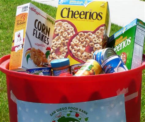 Volunteers spend 52,000 hours a year: food drive barrel cropped - Jacobs & Cushman San Diego ...