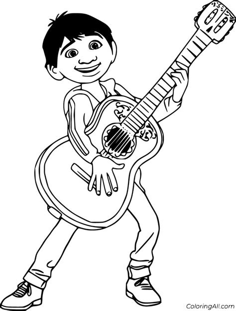 23 Free Printable Coco Coloring Pages In Vector Format Easy To Print