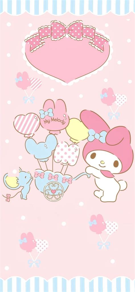 My melody lockscreen wallpaper iphone 11 | My melody wallpaper, Kitty