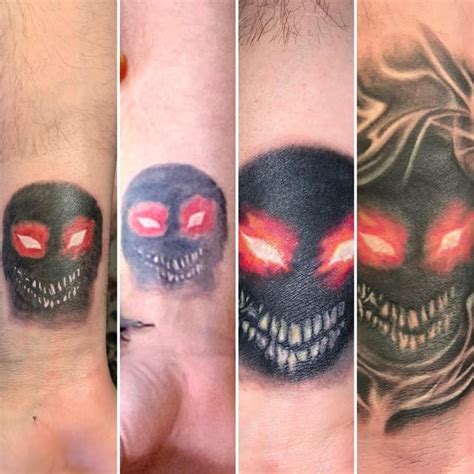 The Evolution Of My Disturbed Tattoo Over The Last Two Months Im