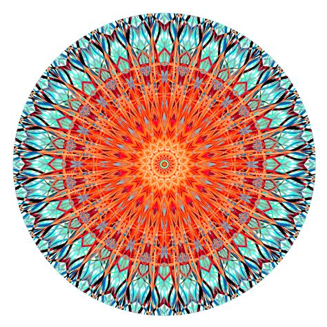 Alive Mandala Red Square Hi Res Your Creative Junkie