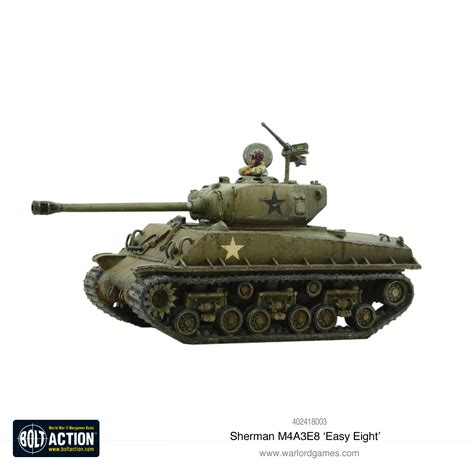 Korean War Sherman M4a3e8 Easy Eight Warlord Games