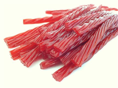 Red Raspberry Licorice Twists Old Fashioned Licorice Candy