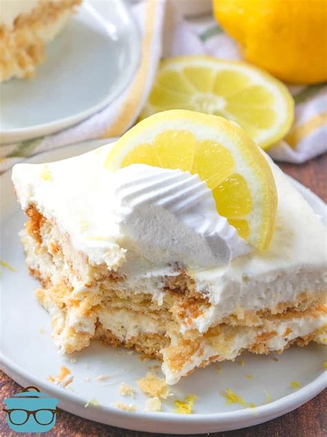 Lemon Icebox Cake The Country Cook