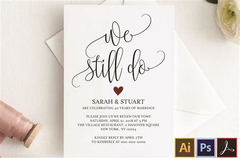 Botanic illustration for card composition design. Wedding invitations Editable template Wedding vow renewal ...