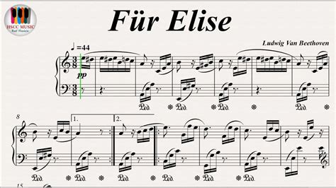 Für Elise Piano Letters