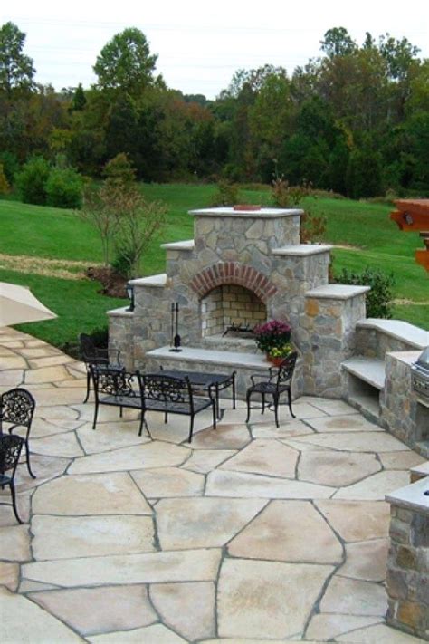 You also can get several linked choices on this site!. 10 Easy Stone Patio Ideas you can do yourself for your backyard | Stone Patio Ideas Design No ...