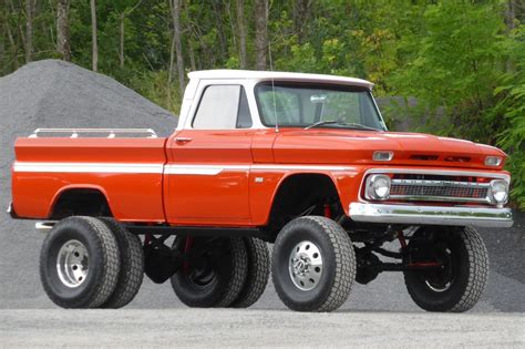 Modified 1966 Chevrolet C10 Pickup Dually 4x4 For Sale On Bat Auctions