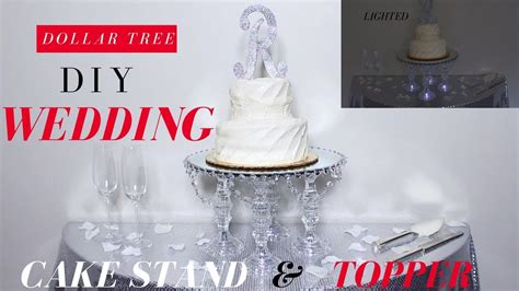 Diy Wedding Cake Stand Dollar Tree Diy Wedding