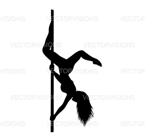 Pole Dancer Svg Stripper Svg Dancer Svg Pole Dance Svg Vector Cut