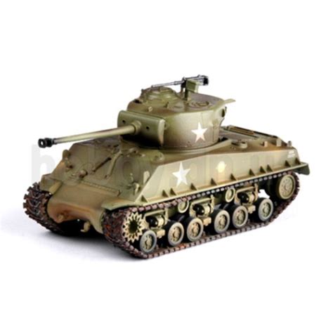 Easy Model 172 M4a3e8 Sherman Middle Tank Us Army Assembled Model 36257